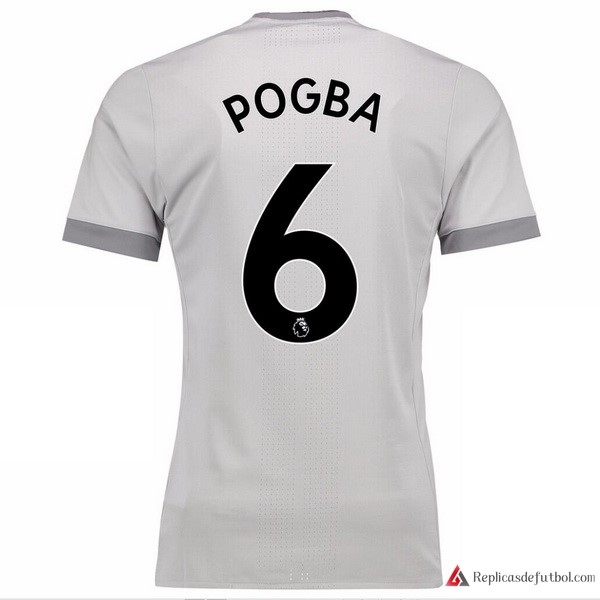 Camiseta Manchester United Tercera equipación Pogba 2017-2018